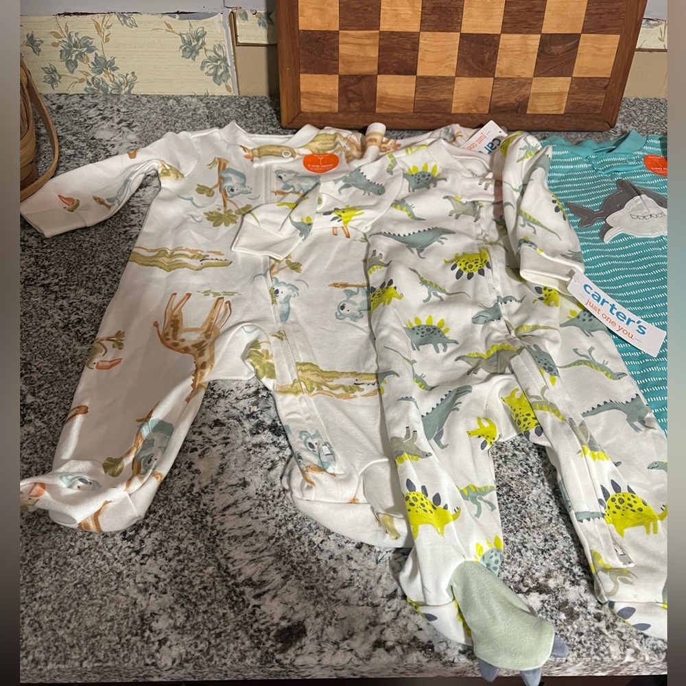 Infant boy, Carter’s pajamas